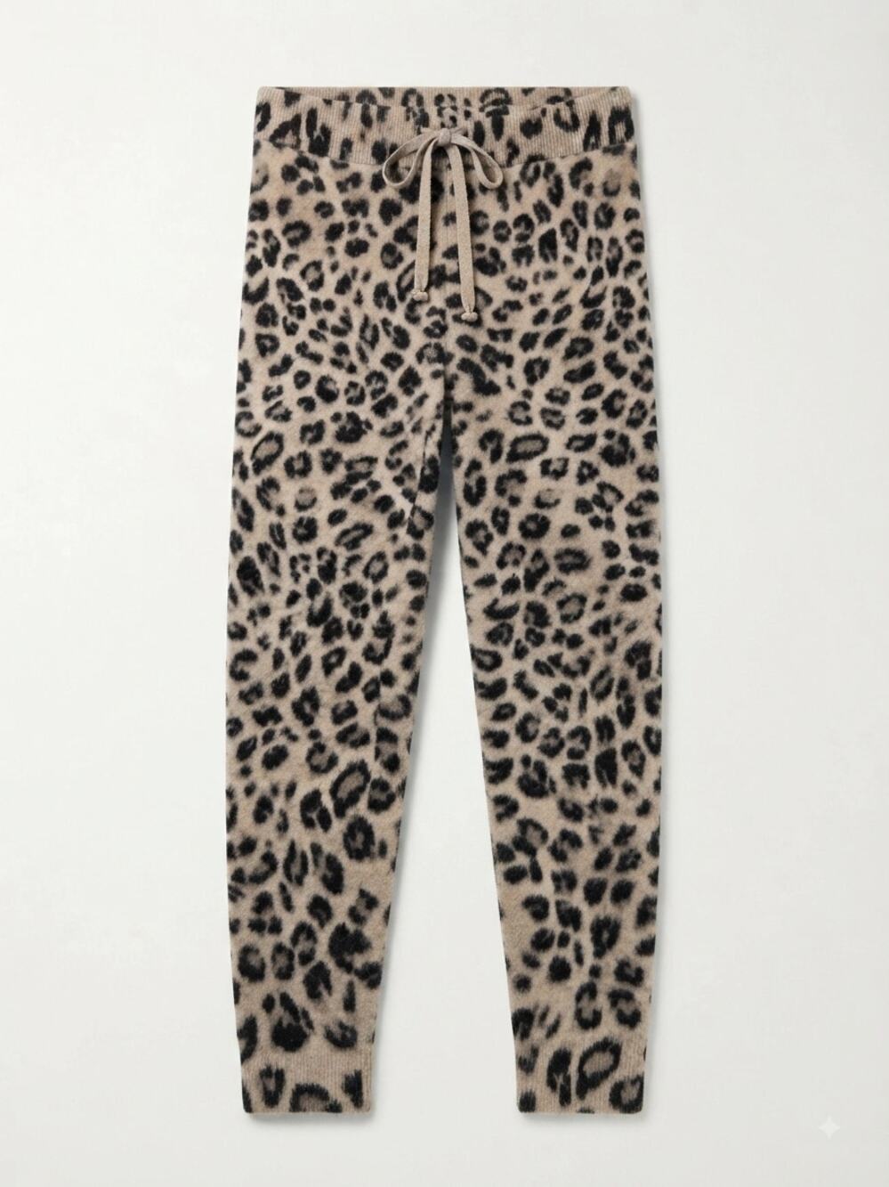 Charter Club Cashmere Pants Women XS Animal Print Leopard Luxury Loungewear